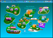 Flash Animation for Digi-island's Internet Website